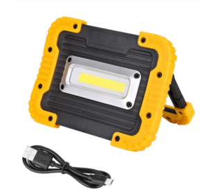 LED Camping lantern Rechargeable Camping light (Option: Rectangle-4AA)